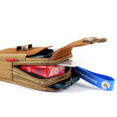 Fashionable and Multifunctional PU Leather MEN'S Belt Bag, Outdoor Travel Sports Phone Case, Soft Bag, Belt Backpack