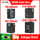 (DO 巴西) ZGCINE ZG-S200 V99 V 型卡口电池 电影机/数码相机/影视灯/监视器 V 型锁定锂电池组