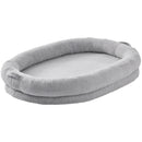 SucceBuy Orthopedic Human-Sized Dog Bed with Washable Fur Cover