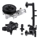 Water Pump Coolant Pipe Sensor Thermostat for Land Rover LR4 2010-2016 LR028136