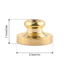 Halloween Series Wax Seal Stamp Head Witch,Bats,Skeleton 0.98" Brass Wax Sealing Stamp Heads For Decorating Envelopes Invitation