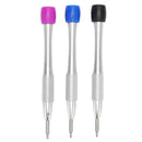 3Pcs/Set Watch Movement Screwdrivers Kit Triangular Oscillating Weight Rotor Screwdriver For RLX 3235 Movement Watch Accessories