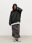 Wolfeel Oversized Hoodies & Sweatshirts for Women Autumn Winter Thick Warm Fleece Sweatshirt Girls Streetwear Loose Pullovers