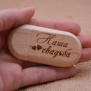 The Woodwright | Custom-Engraved Wooden USB Drive Set