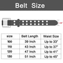 Women Punk Goth Belts Brand Leather Women Grunge Belt Halloween Double Pin Buckle Female Belt for Jeans Streetwear