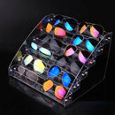 ofessional 30cm Length Acrylic Sunglasses  Stand Eyeglasses Showing Rack box Showcase Jewelry Glasses Holder Detachable JU31711