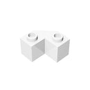 Gobricks 10PCS Building Blocks 2x2 Brick 45 degrees compatible with 87620 Ｃhildren's  toys Assembles Small Particle Parts Brick