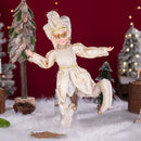 New Arrivals Christmas Decor Handmade New Year Decor Hanging Sitting Elf Plush Doll Christmas Tree Hanging Ornament Xmas Gift