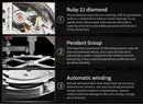 Specht&Sohne New Arrivals Men's Watch Miyota 8215 Automatic Mechanical Watches Stainless Steel 50M Waterproof Relogio Masculino