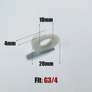 High Pressure PTFE Washer Sodastream TR21-4 W21.8 CGA320 G3/4 Gasket Air Seal Sealing Orings Cylinder Adapter