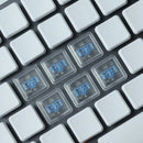 5/10/30/50pcs Low Profile Choc PBT Keycaps for Kailh 1350 Choc Switches Mechanical Keyboard Ultra Thin Black White Transparent