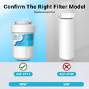AQUA CREST AQF-FF13 替代 GE® SmartWater® MWF®、MWFINT、MWFP、MWFA、GWF、HDX FMG-1、GSE25GSHECSS、WFC1201、Kenmore® 99