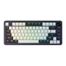 Redragon K673 PRO 75% 无线Gasket RGB游戏键盘，三模81键紧凑型机械键盘热插拔红轴