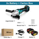 The Rotor Edge | 125mm Brushless Angle Grinder, 18V Cordless, 10000 RPM