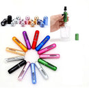 8/5ml Perfume Atomizer Portable Liquid Container For Cosmetics Traveling Mini Aluminum Spray Alcochol Empty Refillable Bottle