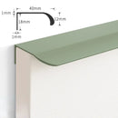 Furniture Handle Invisible Drawer Embedded Kitchen Storage Room Wardrobe Dressing Table Aluminum Alloy Indoor Door Handle