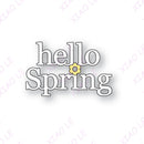 Spring Easter Nordic Basket Metal Cutting Die Scrapbook Embossed Paper Card Album Craft Template Cut Die Stencils New for 2025