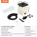 SucceBuy Solder Fume Extractor 100W/150W Smoke Extractor 332 m³/h Strong Suction Smoke Absorber Purifier for Engraving Welding