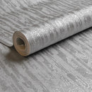 Silver Shiny Concrete Effect Wallpaper Metallic Industrial Style Plain Grey Concrete Wall Paper for Living Room Papel De Parede