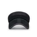Summer Sports Sun Hats Men's Cap Adjustable Visor Uv Protection Empty Top Tennis Running Sunscreen Mesh Brim
