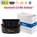 Vgate iCar pro 蓝牙3.0/4.0/WiFi 安卓/PC/IOS 支持自动唤醒模式 Elm327 V2.1 OBDII 故障码读取器诊断工具