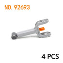 Building Blocks Technical Parts Moc Soft Hard Spring Shock Absorber Compatible Assembles Particles 76138 76537 61903 92693 57515