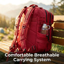 45L Tactical Backpack For Men With MOLLE Webbing System Outdoor Survival Gym Fitness Hiking Camping Backpack Dual Cup Holders Large Capacity Rucksack For Wilderness Trip Travel Daily Work Commute Outdoor Camping Activities Ge