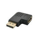 向上向下Displayport适配器 直角DP适配器 8k/60Hz 4K/144Hz 直通 90度角Displayport 1.4转换器
