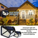 The Solar Sentry | 100-LED Motion-Sensing Solar Flood Light, 3 Modes, IP65