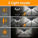 The Solar Sentry | 100-LED Motion-Sensing Solar Flood Light, 3 Modes, IP65