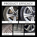 60g Tire Blackening Coating Paste Kit Universal Wheel Polishing Cleaning Anti-Aging Cleaner For Car Motorcycle Bicycle Tire