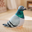Imitation Pigeon Magpie Plush Toys Soft Stuffed Cartoon Animals Dolls For Birthday Christmas Gift Simulation Bird Toys