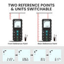MILESEEY Laser Rangefinder D2 40M 60M 100M 120M Laser Tape Measure Double Horizontal Bubble Digital Roulette