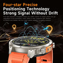 The Milestone Recon | 1.7'' HD GPS Military Smartwatch with Flashlight