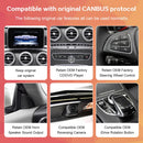 Android 13 Touch Screen for Mercedes-Benz C Class GLC W205 V Class W447 2015-2018 Radio GPS Navigation Bluetooth WiFi Head Unit