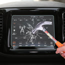 8.4 inch GPS Navigation Screen Steel Protective Film For Jeep Grand Cherokee SRT Compass 2017 2018 Control of LCD Screen Sticker