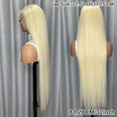 40Inch Straight Blonde 613 Blonde Human Hair Lace Frontal Wig 13x6 Transparent Blonde Lace Front Wigs Pre Plucked Human Hair Wig