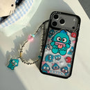 Sanrio Hangyodon Magnetic Holder Magsafe Wireless Charge Cute Cartoon Phone Case For iPhone 17 16 15 14 13 12 11 Pro Max Cover