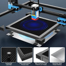Heavy Duty Honeycomb Metal Table 300/400/500/600mm for Laser Engraver Cutting,Black Oxide Coated Fits for ORTUR xTool two trees