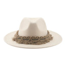 Cowboy Hats Hat Fedora Hat Felted Man Hat Hats for Women Western Cowboy Panama Vintage Casual Luxury Men Hat Sombrero Hombre New