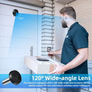 3.5 inch LCD Screen 120 Degree Angle Peephole Viewer Smart Home Digital Doorbell Camera