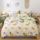 3/4pcs Bedding Set Pink Strawberry Fashion Bed Sheets Queen Size Luxury Bedding Set bed Sheet Sets Duvet Cover Set King Size