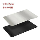 Spring Steel Sheet Plate Flexible Magnetic Sticker Flex 135x80 Heatbed 3D Printer Parts For Elegoo Mars ANYCUBIC Mono X CREALITY