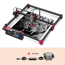 Algolaser Powerful Woodworking Laser Cutter Engraver Table 40*43cm Metal/Wood/Acrylic/Glass CNC Laser Cutting Engraving Machine