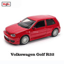 Maisto 1:24 Volkswagen Golf R32 car Antique Car Static Die Casting Car Collectible Model Car Toy Gift Tide Play