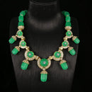 Green Pendant Resin Statement Stud Earring Jewelry For Women's Gifts