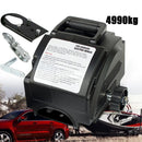 12V 906Kg Electric Hoist Lifting Crane Cable Hoist Winch for Boats  Trucks Cars with Hand-Held Rubber Remote Control
