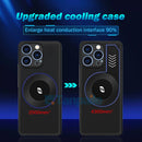 Cooling Case for iphone 16 Pro Max Plus 16e 15 14 13 12 Mini 11 XR XS S 7 8 SE Case Soft Silicone Shockproof Gaming Funda
