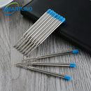 5Pcs Metal Tactical Pen Refills Replacement Gel Ink Refills for Retractable Ballpoint Pen Parker School Office Stationery