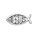 I Love Jesus Enamel Pin Christianity Religion Believers Live Forever Cross Easter Brooch Lapel Clothes Badge Love Faith Jewelry